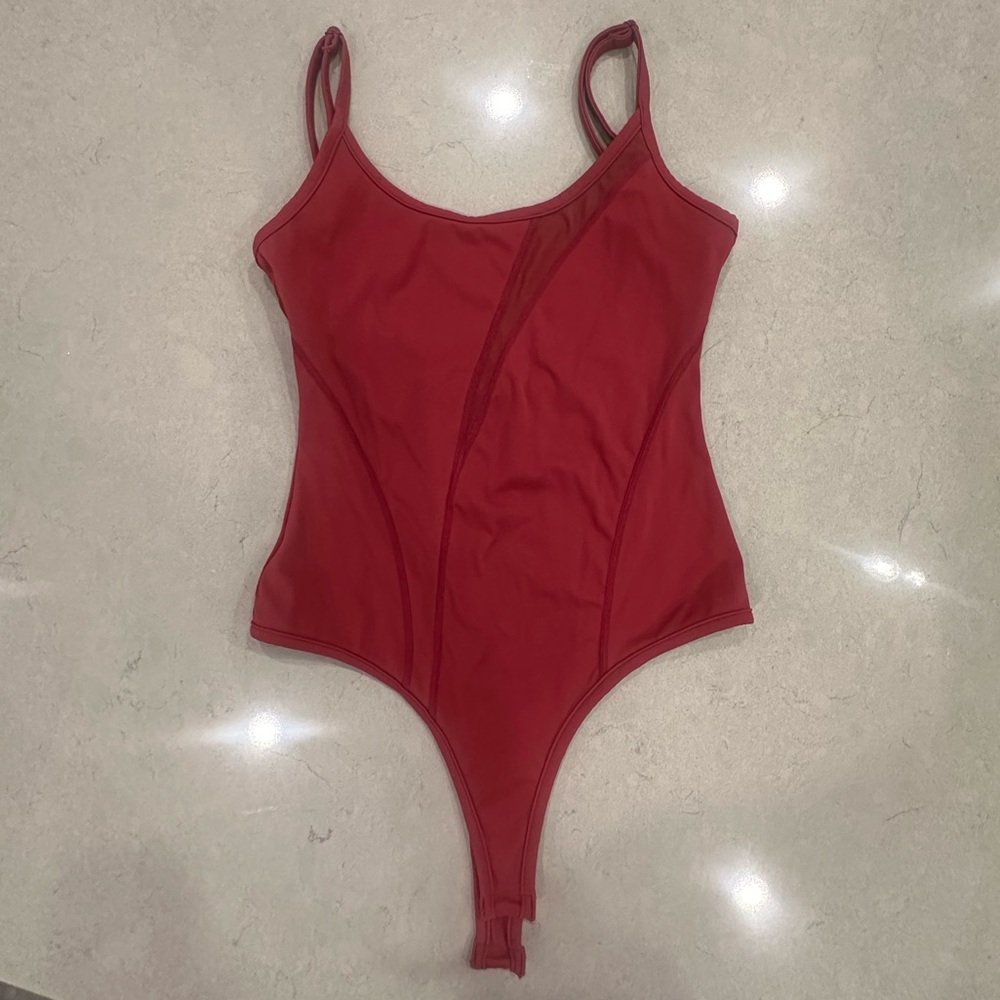 Buffbunny mesh panel bodysuit